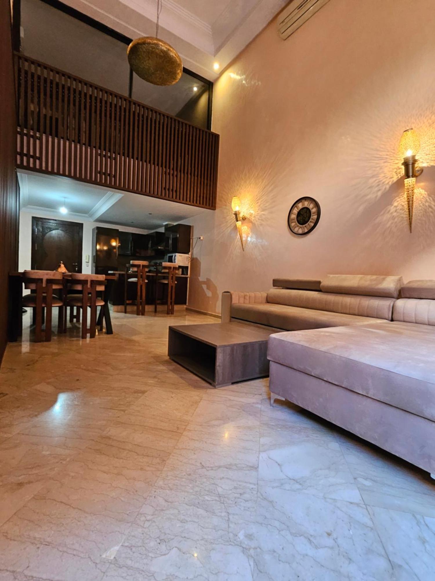 Charmant Duplex Au Coeur De Gueliz, Quartier Haut De Gamme De Marrakech Μαρακές Εξωτερικό φωτογραφία